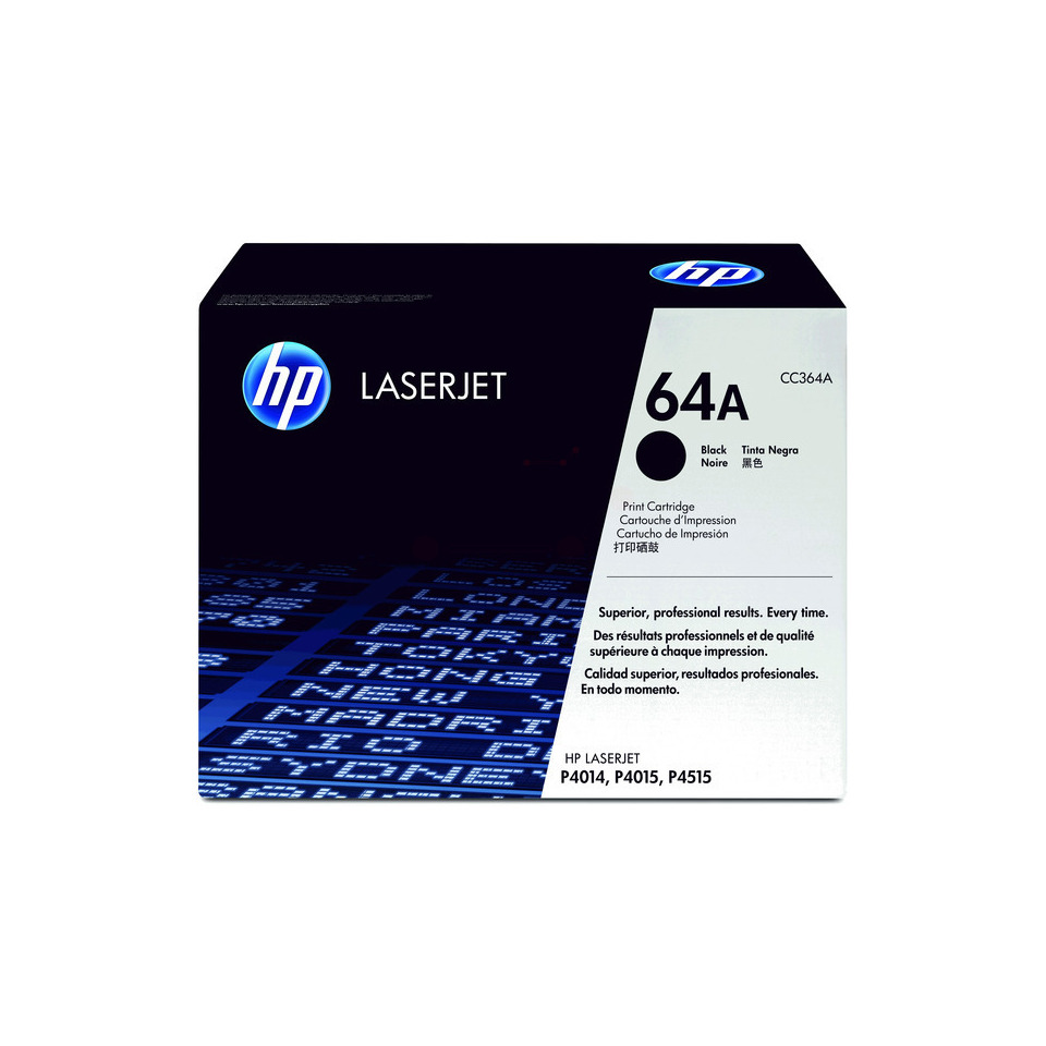 Lasertjet, Tintenpatrone, 64A, HP, Druckpatrone