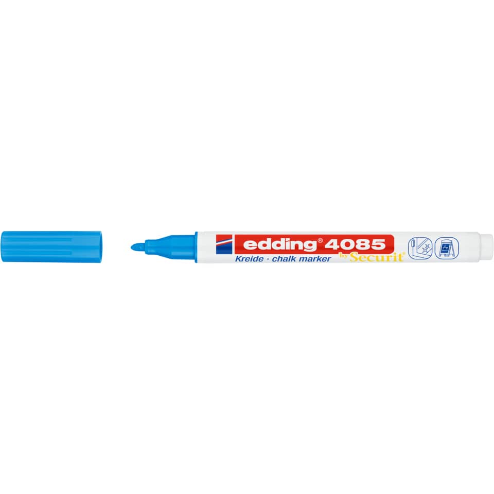 Korrekturmarker, Kreidemarker, Filzstift, Stifthalter, Blau