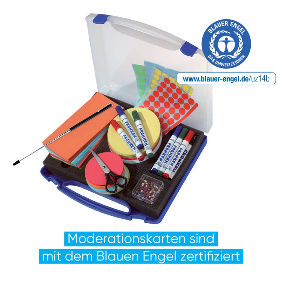 Schulset, Modellierkarten, Marker, Klebeblosse, Zubehör