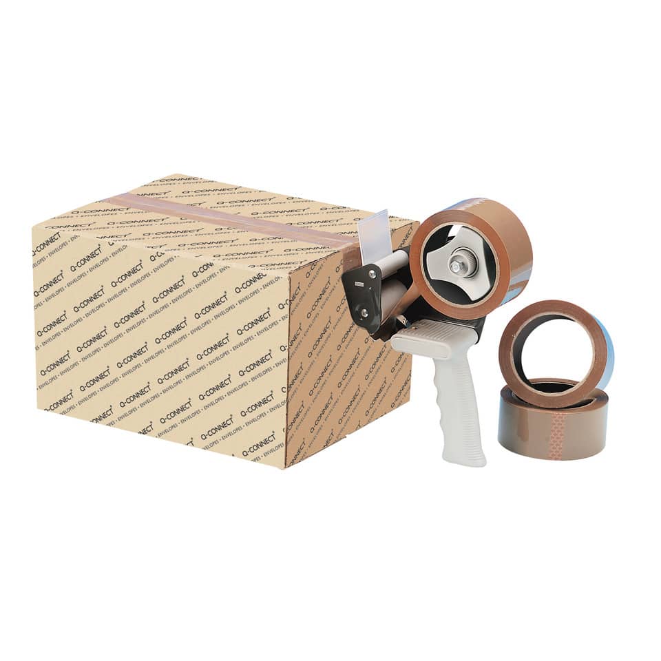 Klebeband, Schwarz/Braun, Etiketten Kit, Abrollband, Klebekit