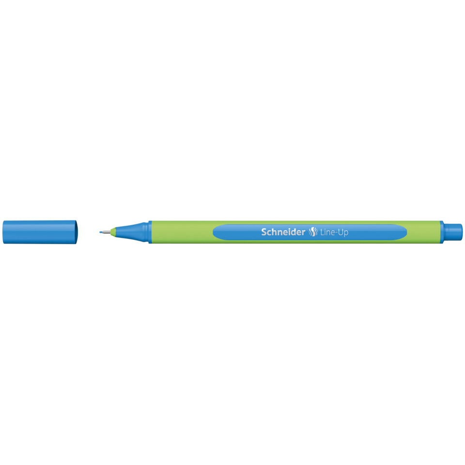 Marker, Permanent marker, Dual-color, Blue-green, Schneider Line-Up