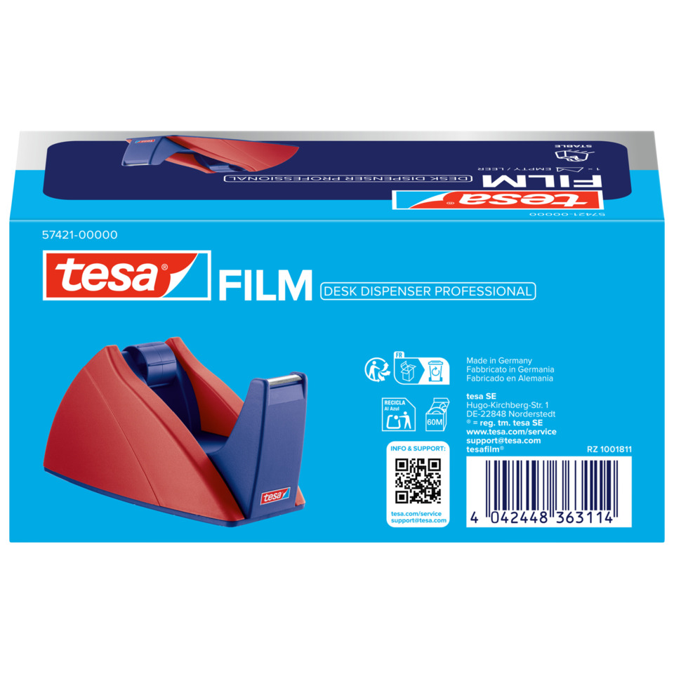 Tischabroller, Filmdispenser?, Desk dispenser, Klebebandspender, Tape dispenser, Filme, Klebeline, Tesa, Tesa Film, Desk Dispenser Professional