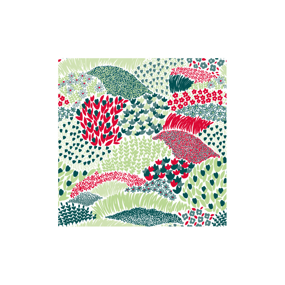 abstract floral, blumenmuster, bunte grünflächen, botanischer druck, gartenmotiv