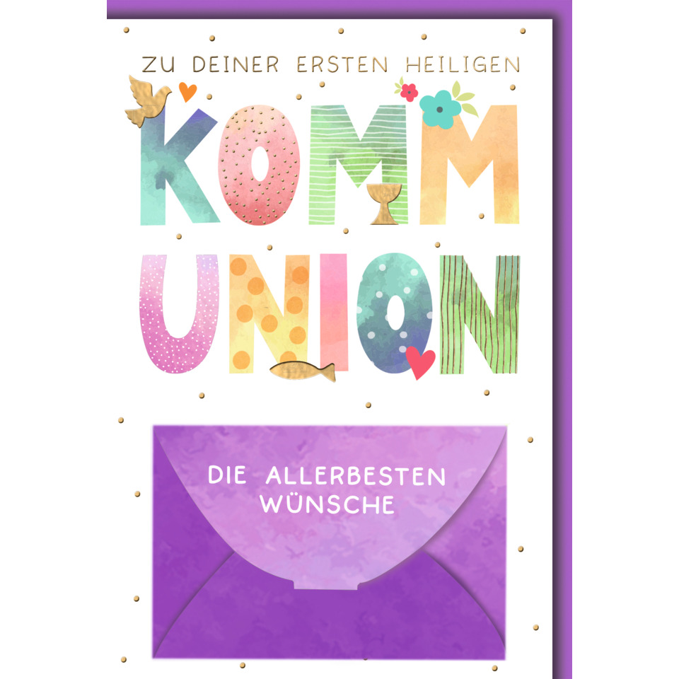 Karten, Grußkarte, Kommnu...