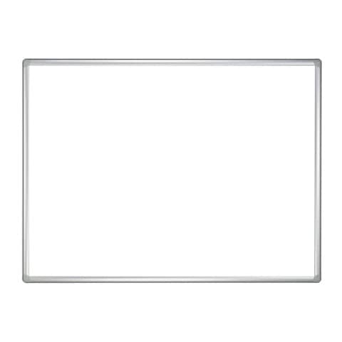 Schreibtafel PRO Emaille, Aluminiumrahmen, 3000 x 1200 mm, weiß FRANKEN SC8210