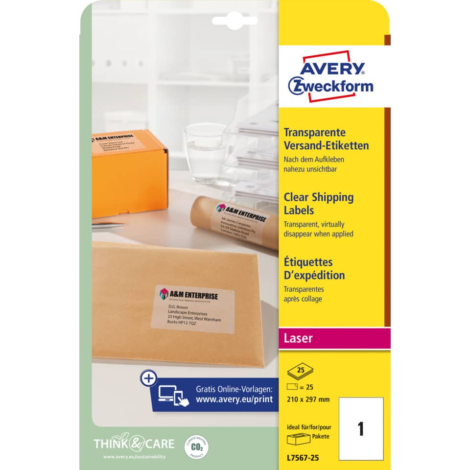 laser, etiketten, versandetiketten, transparent, briefumschläge