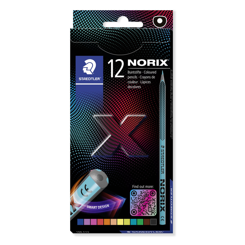 Buntstifte, Farbstifte, 12er Pack, Buntstift, Spitzform