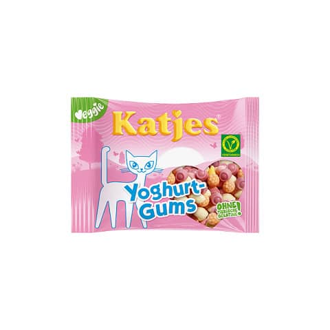 Fruchtgummi Yoghurt-Gums, 175g, vegetarisch KATJES 5916268005