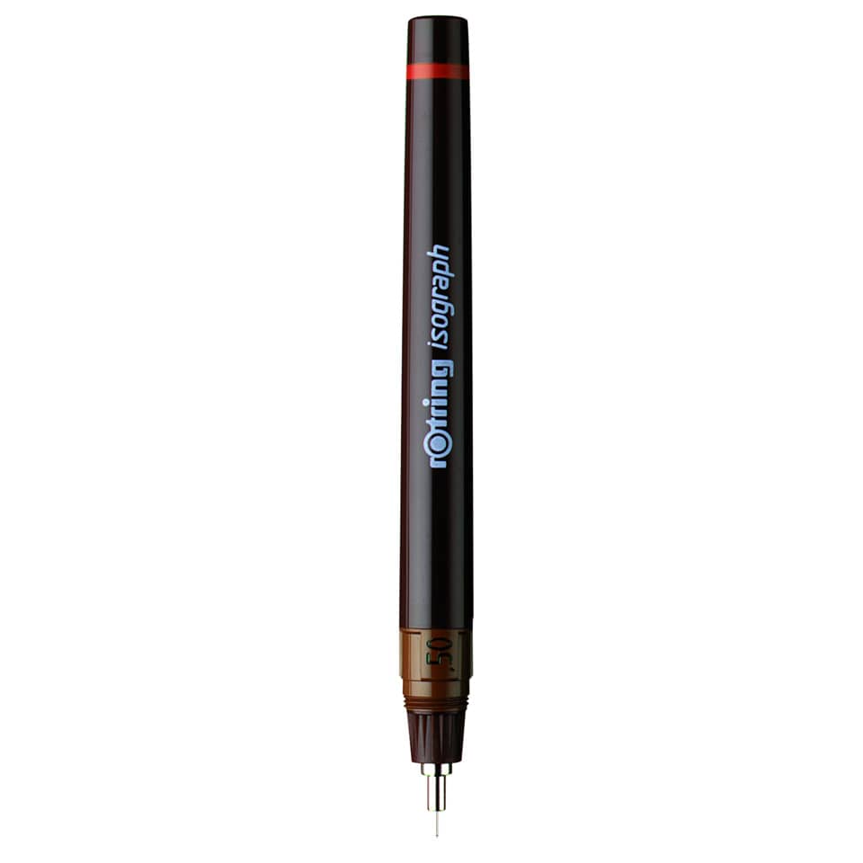 mikropen, spitzennadel, kugelschreiber, schreibgerät, brauner griff