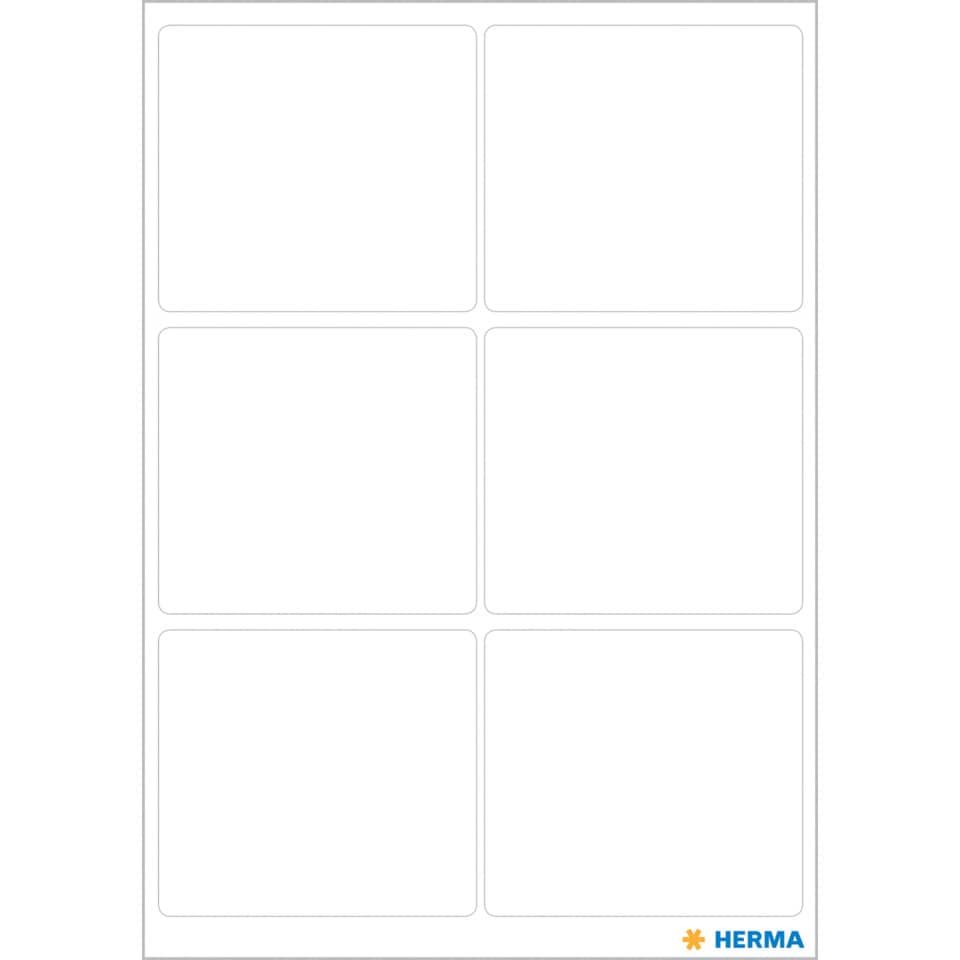 grid, image template, product layout, empty slots, herma logo