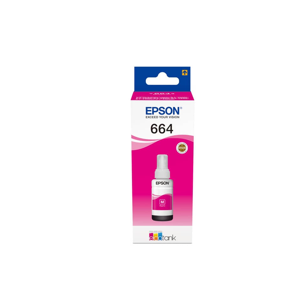 Tintenpatrone, EPSON, 664, Magenta, Kassette