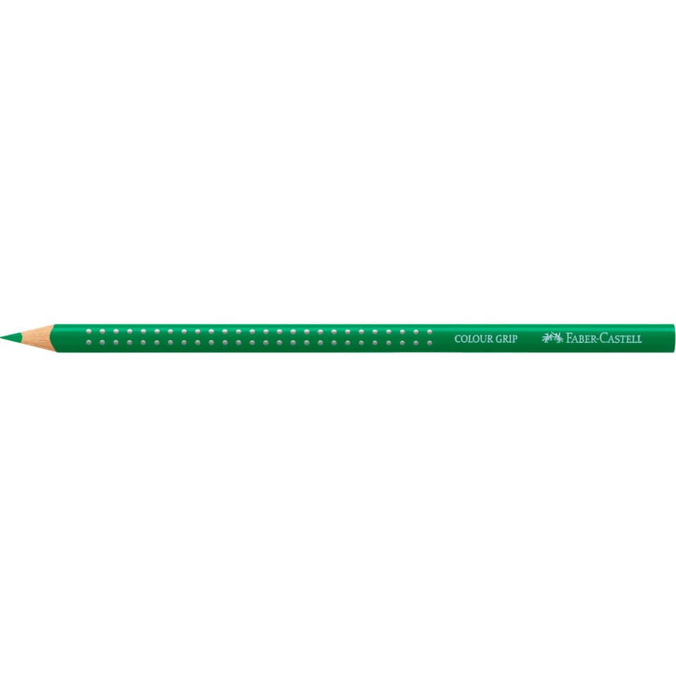 Bleistift, Grün, Holzspitze, Leicht perforiert, Kolorengefüllt