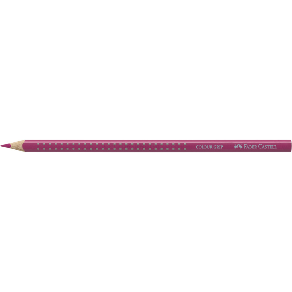 Bleistift, HB-Bleistift, Roter/pinker Stift, Polka Dots, Koloriergriff