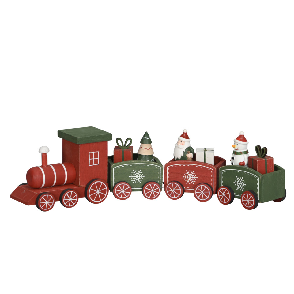 Holzspielzeug, Weihnachtszug, Train, Puppenwagen, Dekoration