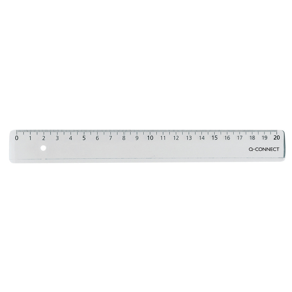 linealer Lineal, Plastiklineal, Zentimeterenskala, Messwerkzeug, 20 cm Lineal