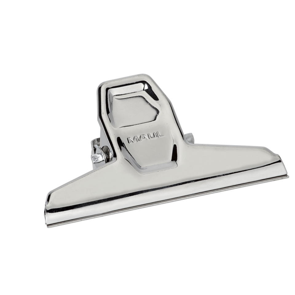 Clips, Binder clip, Metal clip, Chromierte Oberfläche, Büro Zubehör