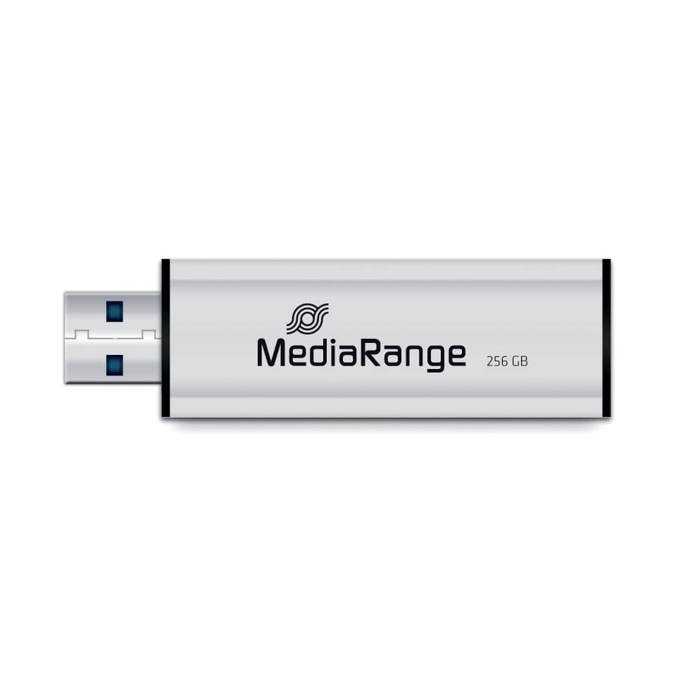 USB, Flash Drive, 256 GB, Metall, MediaRange