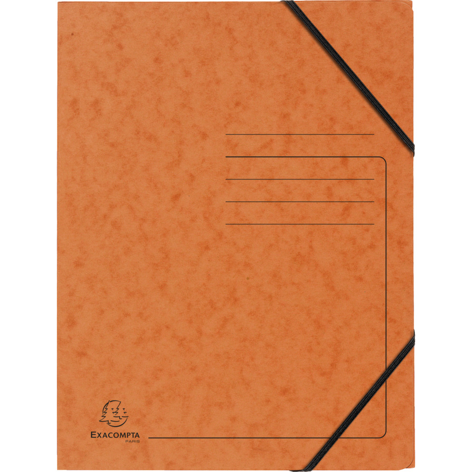notebook, papier, orangees cover, Gummiband, lineierte seiten, notebook, orange cover, elastic band, lined pages, Exacompta