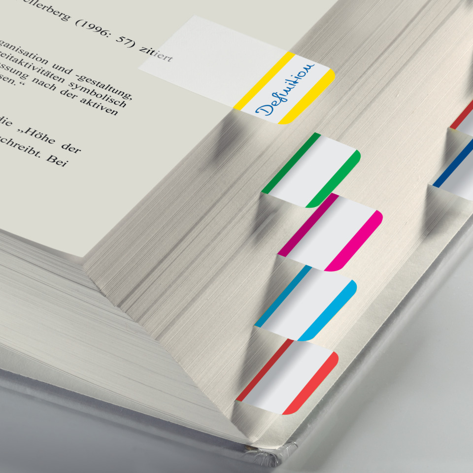 agenda, notebook, book, tabs, colored-tabs