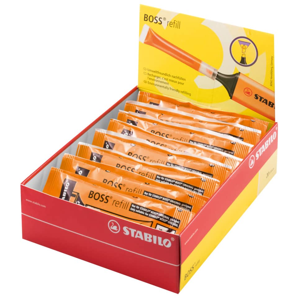 Stabilo, Stabilo Boss, Filzstift, Nachfüllpack, Refill