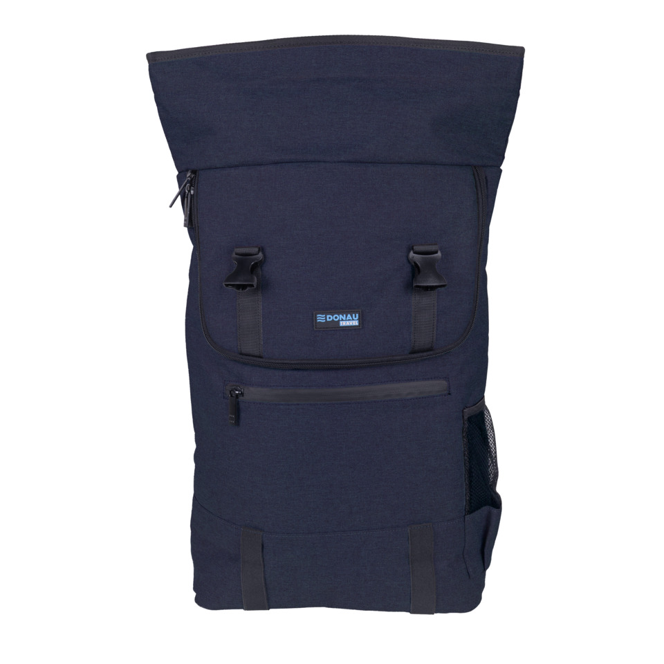 Rucksack, Backpack, Navy, Front pocket, Zipper
