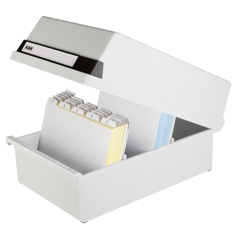 Hf-Nr. Ordner, Schnappkassette, Dokumentenbox, Kartenregister, Archivbox