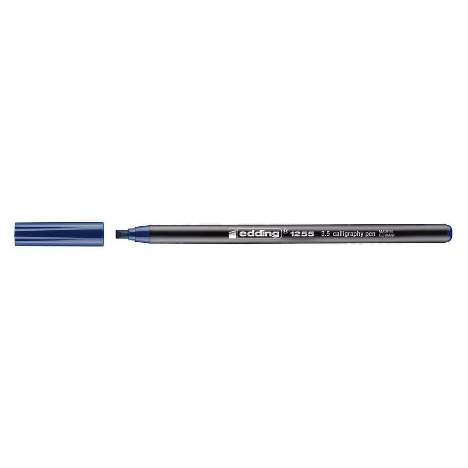 blau, Marker, Kalligrafie-Stift, Spitze, markenlos