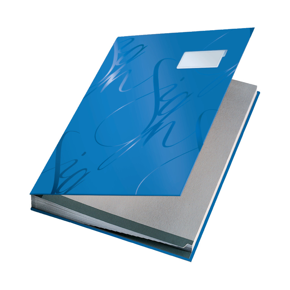 Notizblock, blauer Einband, Spiralbindung, Hardcover, Journal