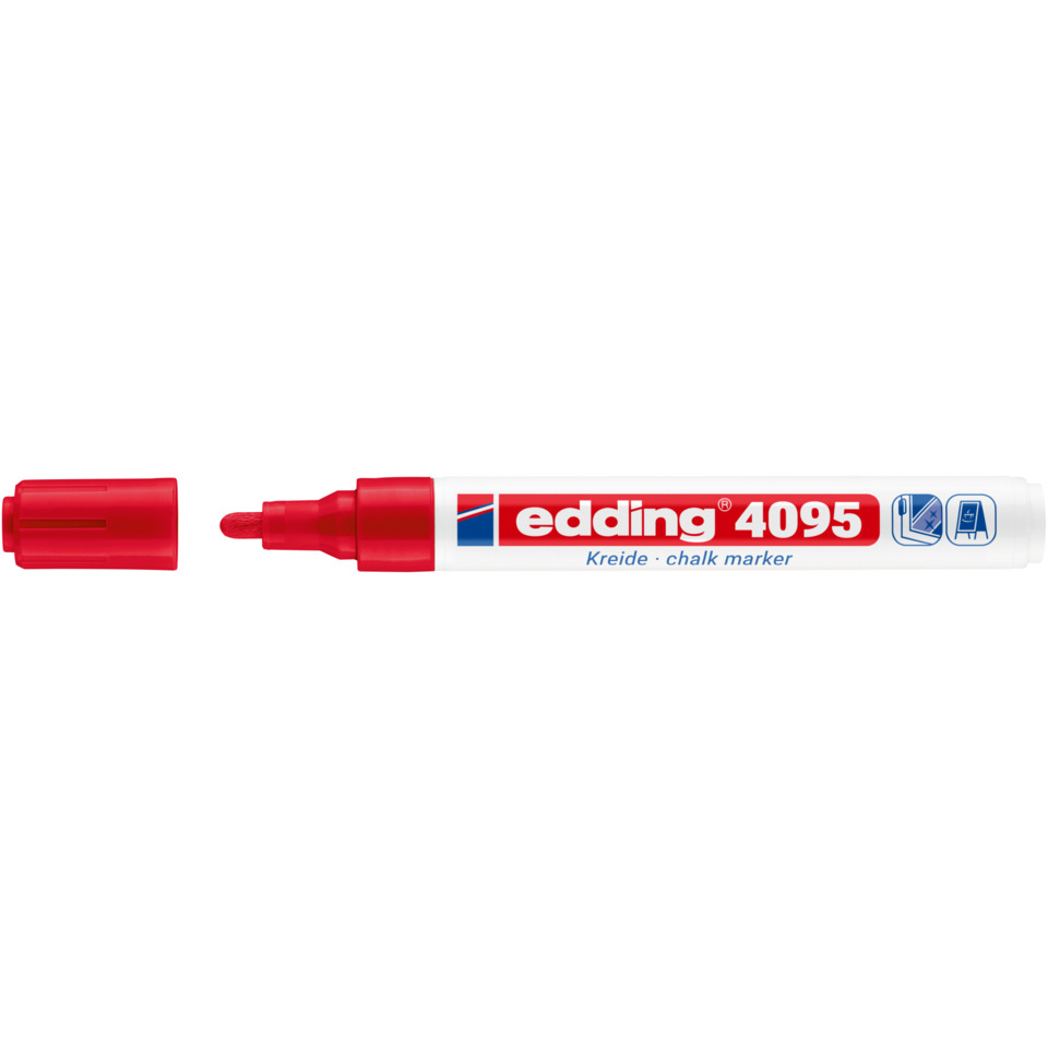 Kreidemarker, Kreide, Marker, Rot, Stift