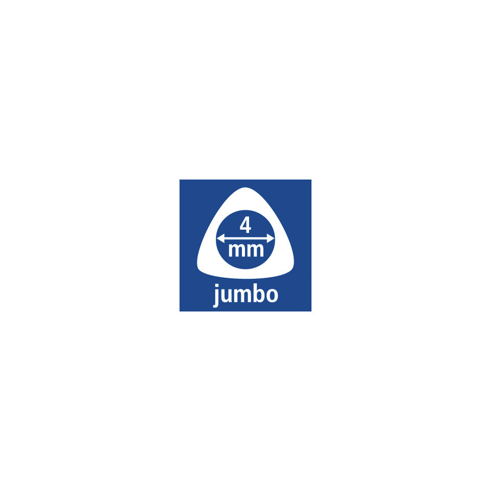 4 mm, jumbo, blau, dreieck, Indikator