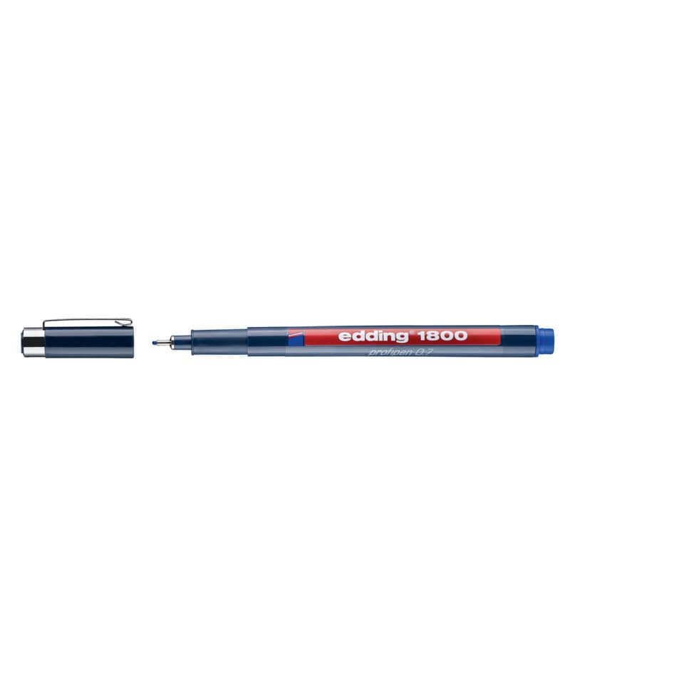 Filzstift, Marker, Korrekturstift?, Edding 1800, Marker blau