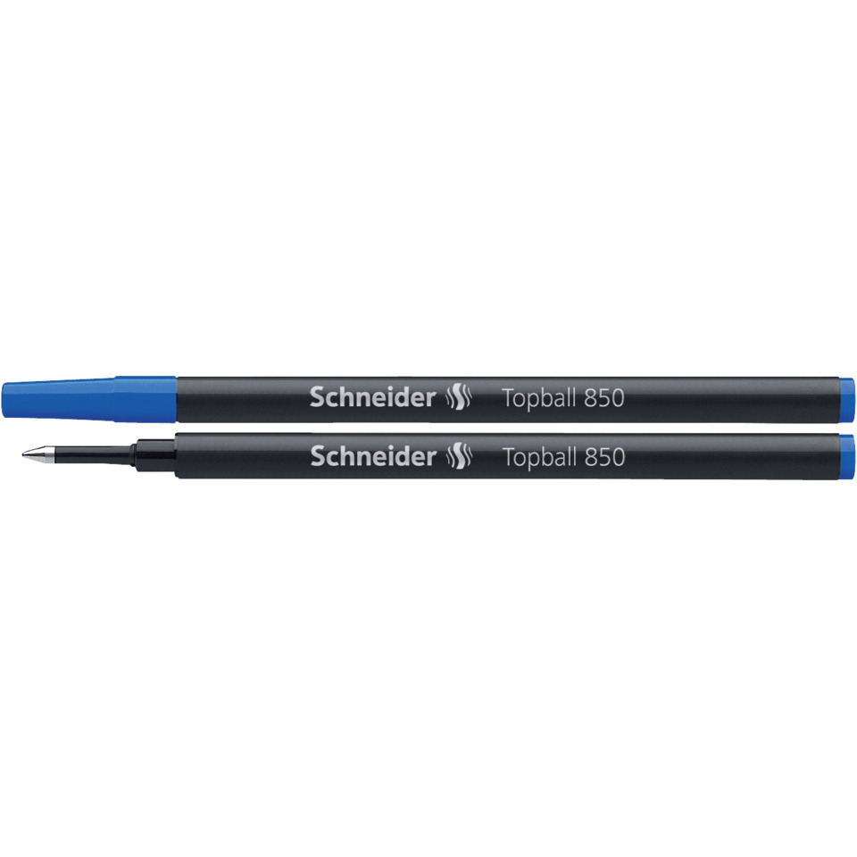 Kugelschreiber, Schreiber, Topball 850, Kugelschreiber-Set, Blau, Schwarzgehäuse