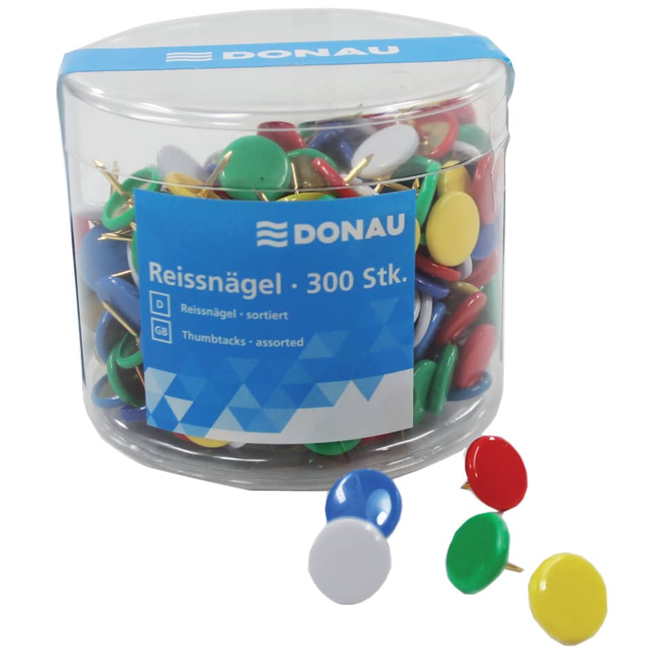leichte türdek, thumbtacks, sortiert, bunte kopien