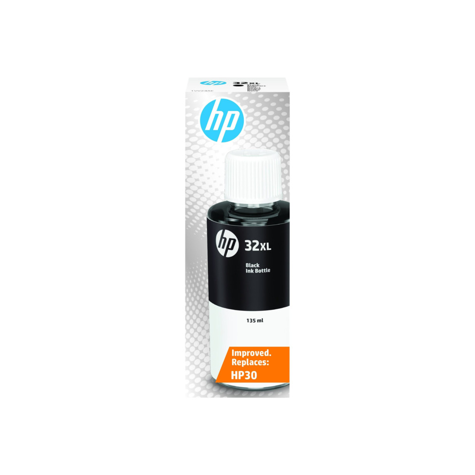 HP, Tintenbehälter, Schwarz Tinte, 32XL, 135 ml