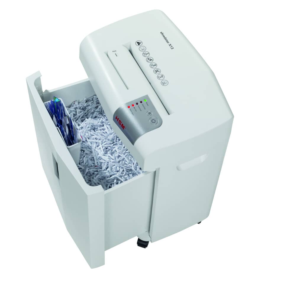 Trommel, Schredgerät, Zerkleinerer, Papierschredder, Kassierpapier-Behälter
