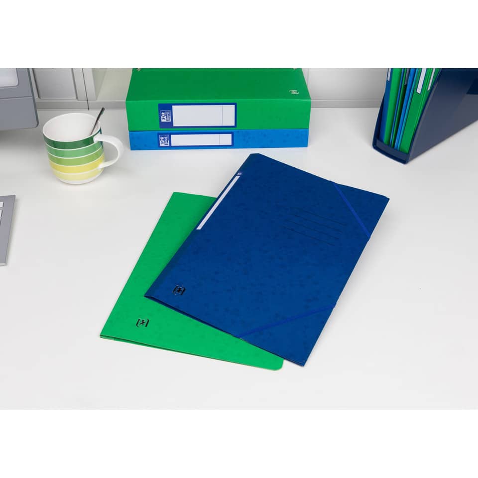 notebook, Ordner, grüner Ordner, blauer Ordner, Bürobedarf