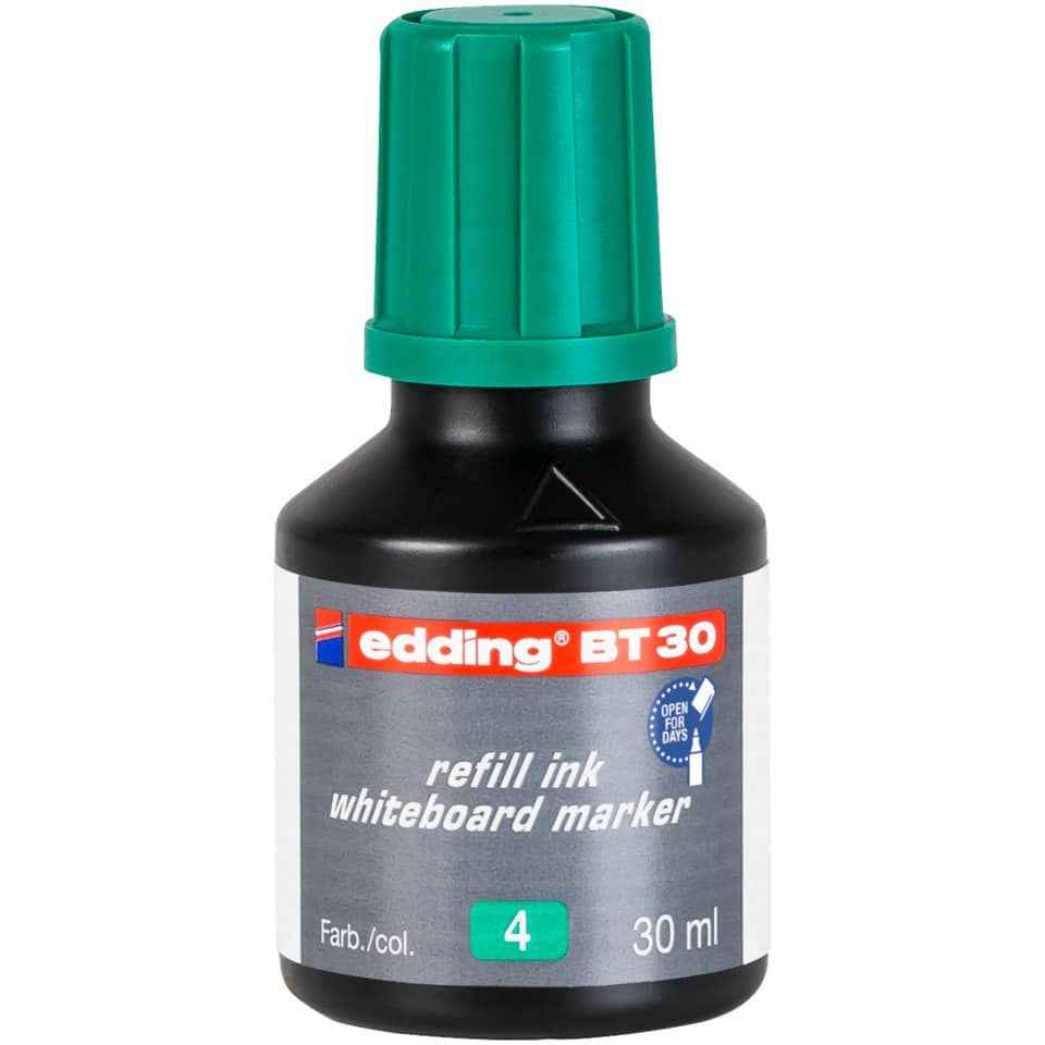 Whiteboard-Tinte, Nachfülltinte, 30 ml, Farbe 4, edding BT30