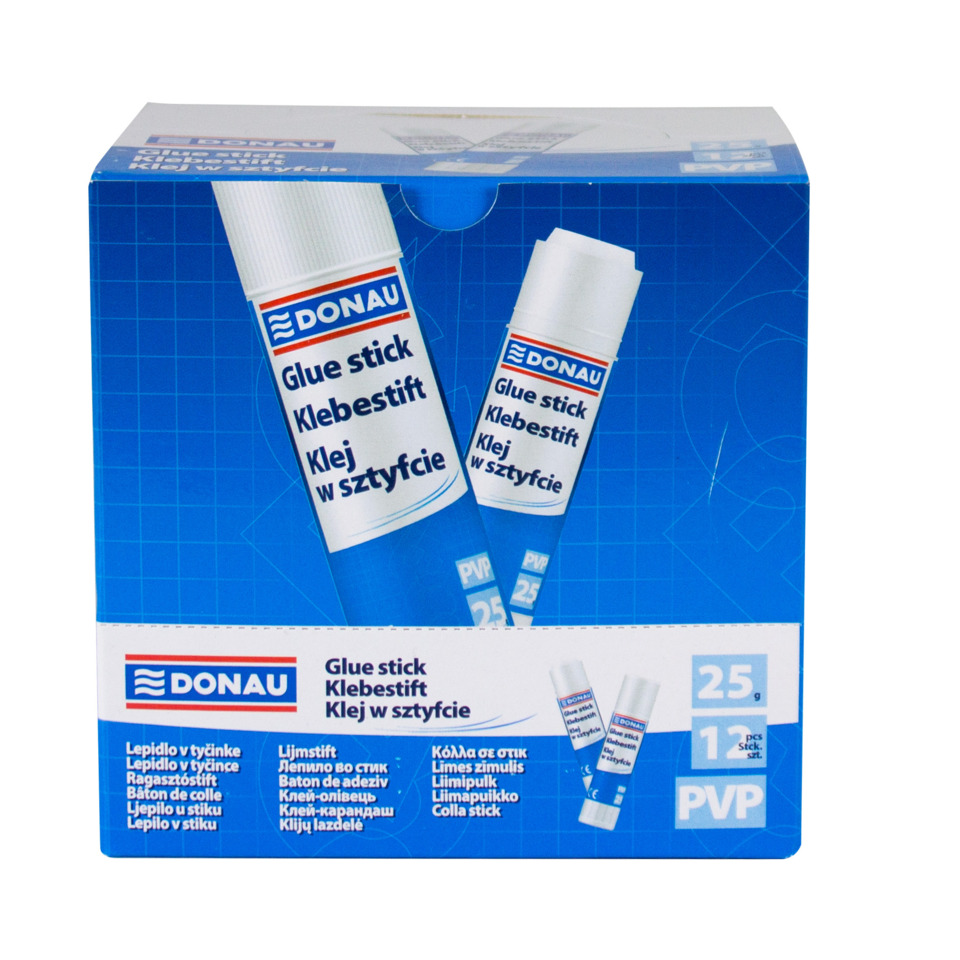 Klebstift, Klebstoff, Kleberstift, Verpackung, PVP 25