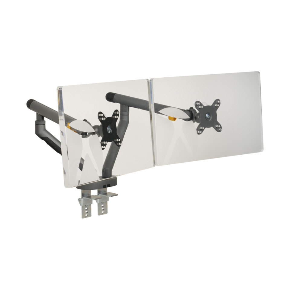 monitorarm, dualergeb mount, verstellbarer arm, VESA halterung, metallstruktur