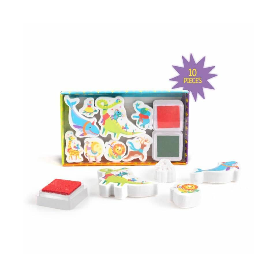 Weihnachtsstempel Set Magic Moments, 10-teilig TRENDHAUS 963079