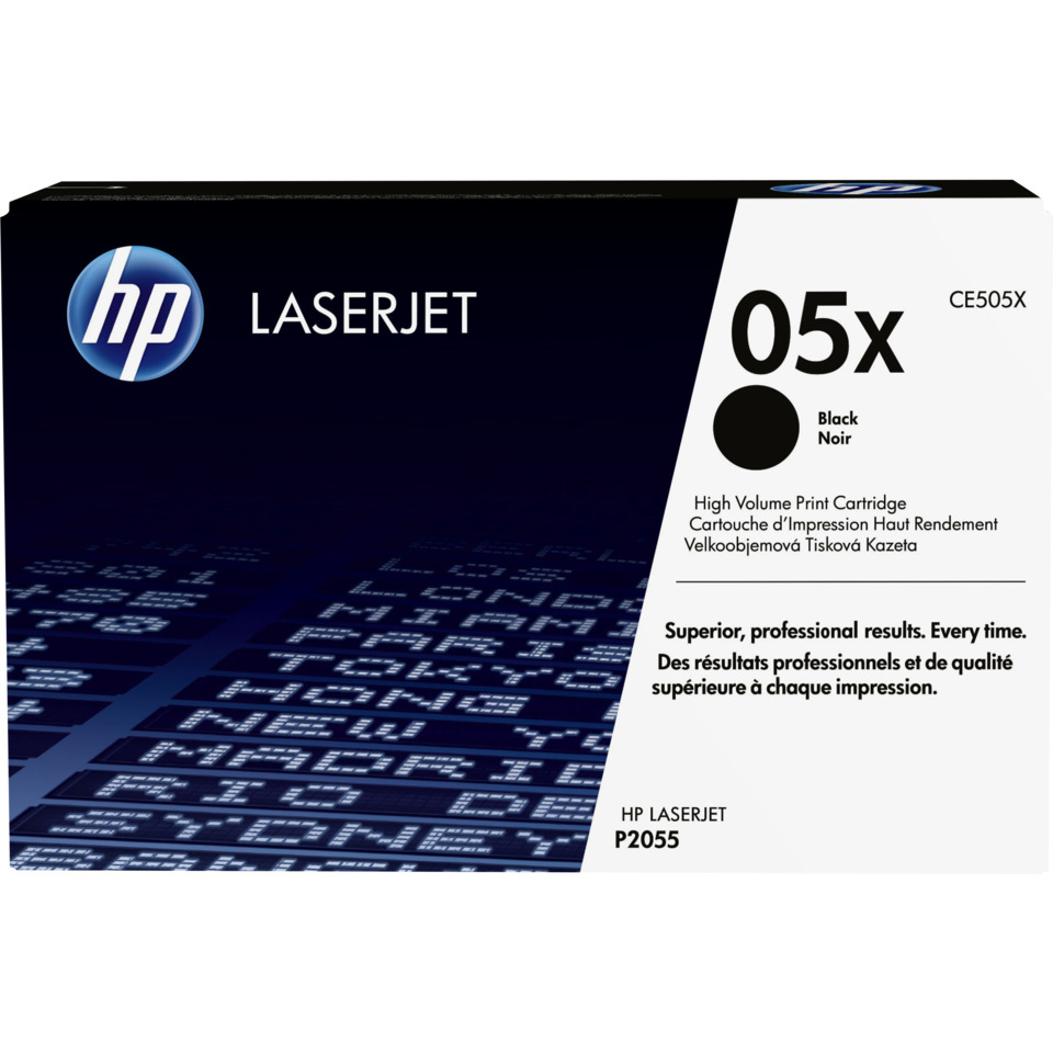Laserjet cartridge, Schwarz Tintenpatrone, 05x, P2055, HP