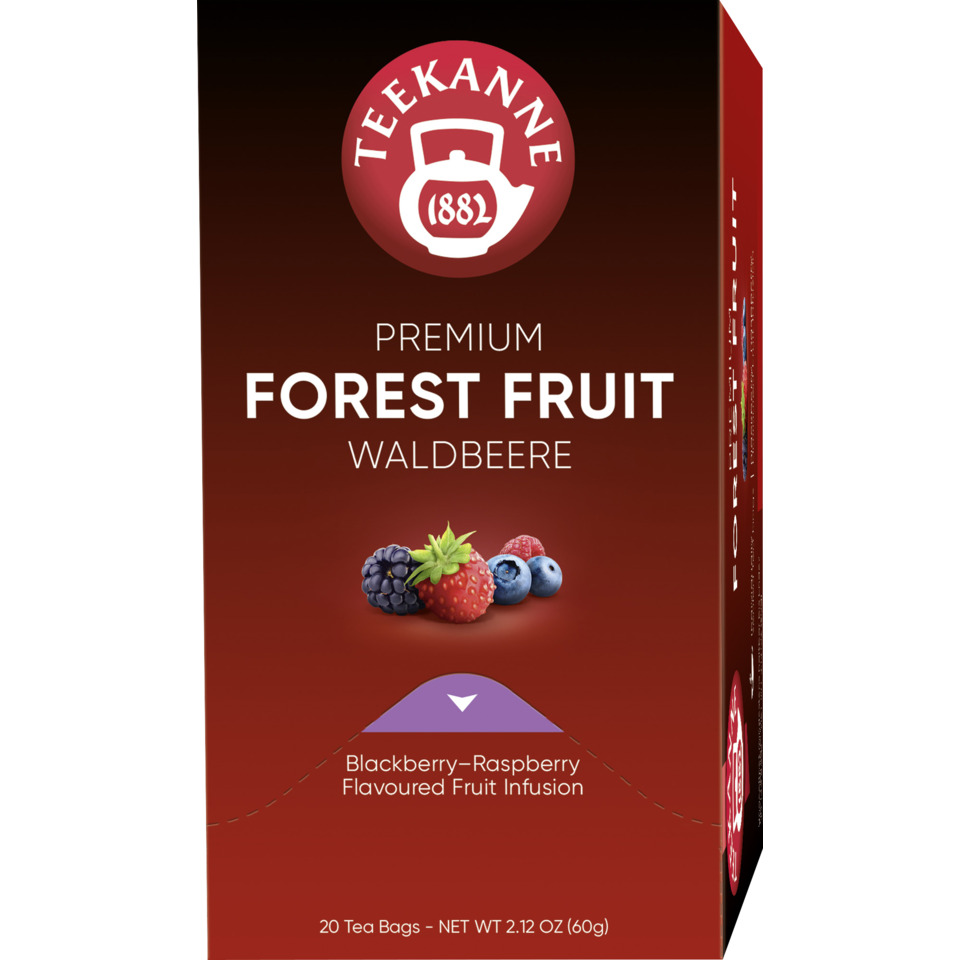 tee, früchte, waldbeere, infusierte-tea, packung