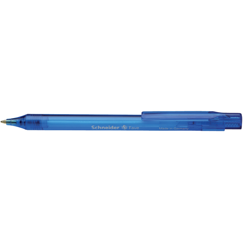 Kugelschreiber, Schreiber, Kappenpen, Blau, Made in Germany