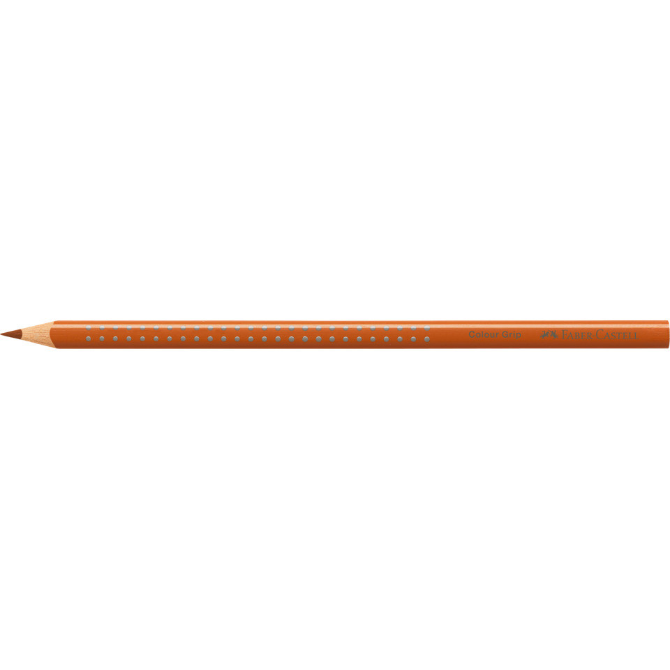 Bleistift, Orange, Gemustert, Holz, Color Grip