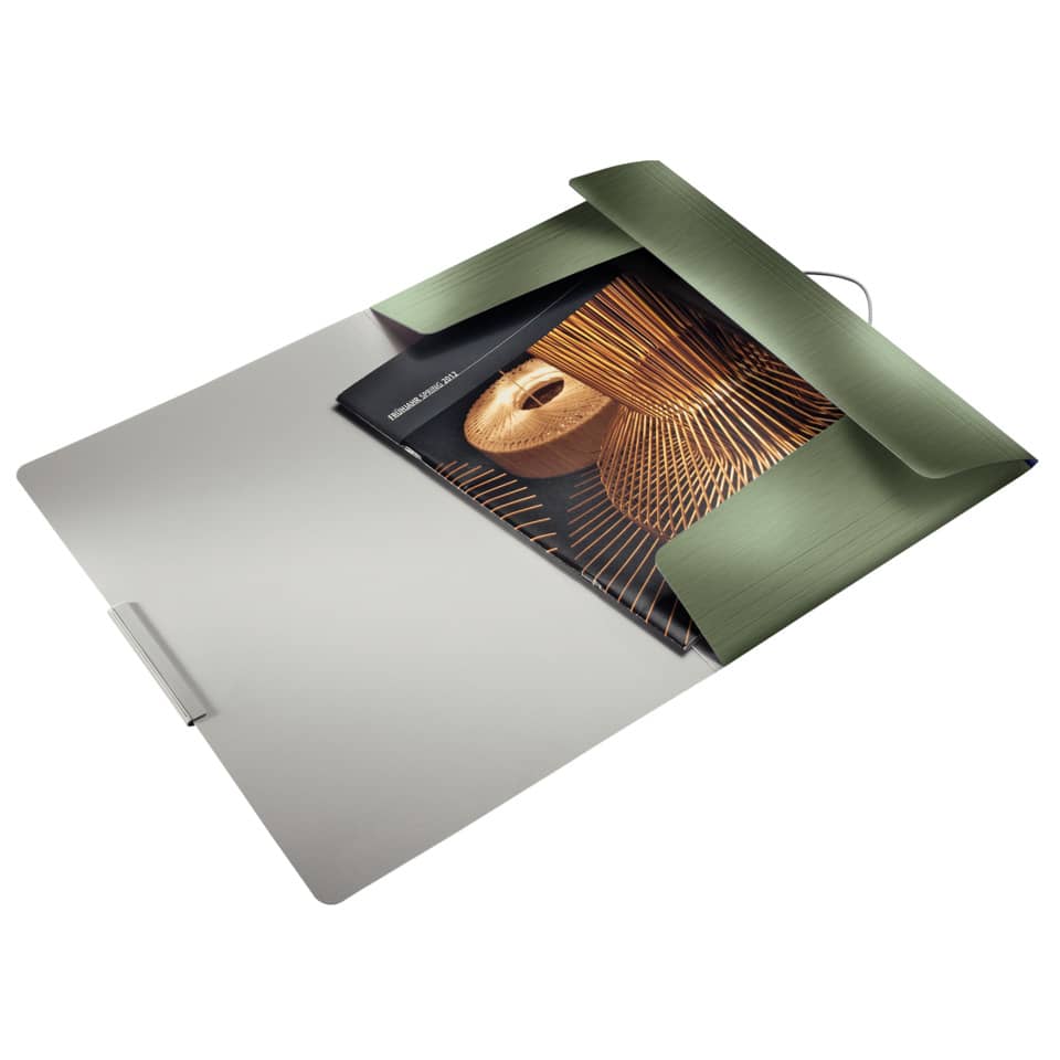 Ordner, Ordner mit Dokument, Offner Ordner, Magazine Cover, Klemmmappe