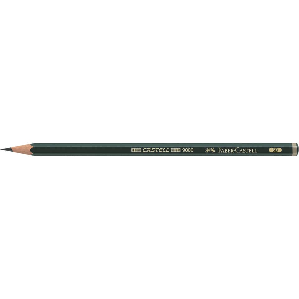 Bleistift, Holzbleistift, Grün, HB- oder 5B?, Faber-Castell
