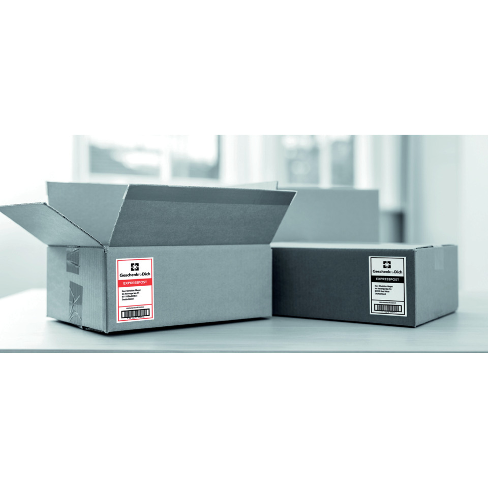 Kartonbox, Versandkarton, Paketsendung, Briefkastenbox, Schachtel