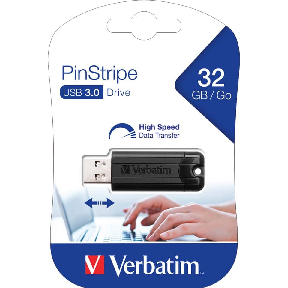 usb, flash drive, 32gb, verbatim, memory stick