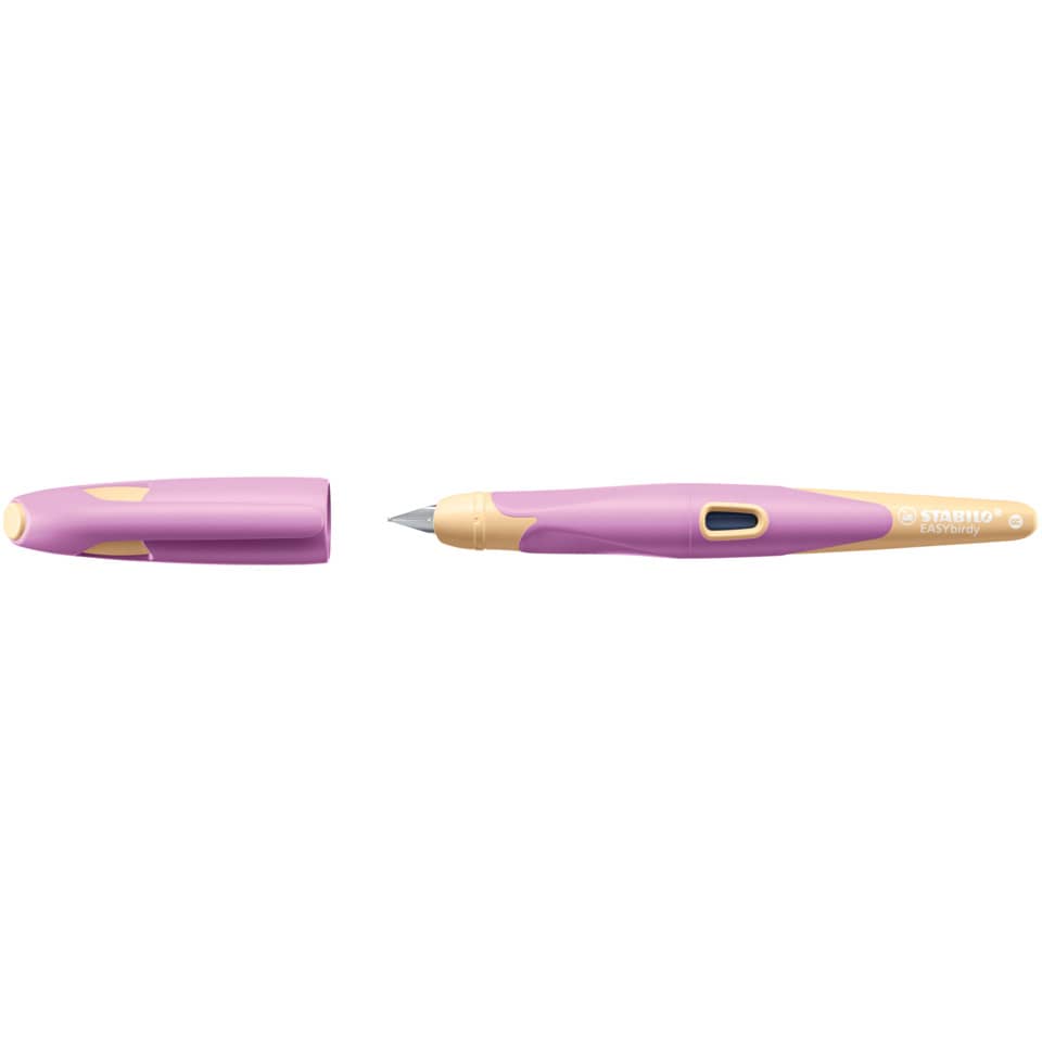 Fountain pen, Lila, Kappe, Metall-Nib, Körper aus Kunststoff
