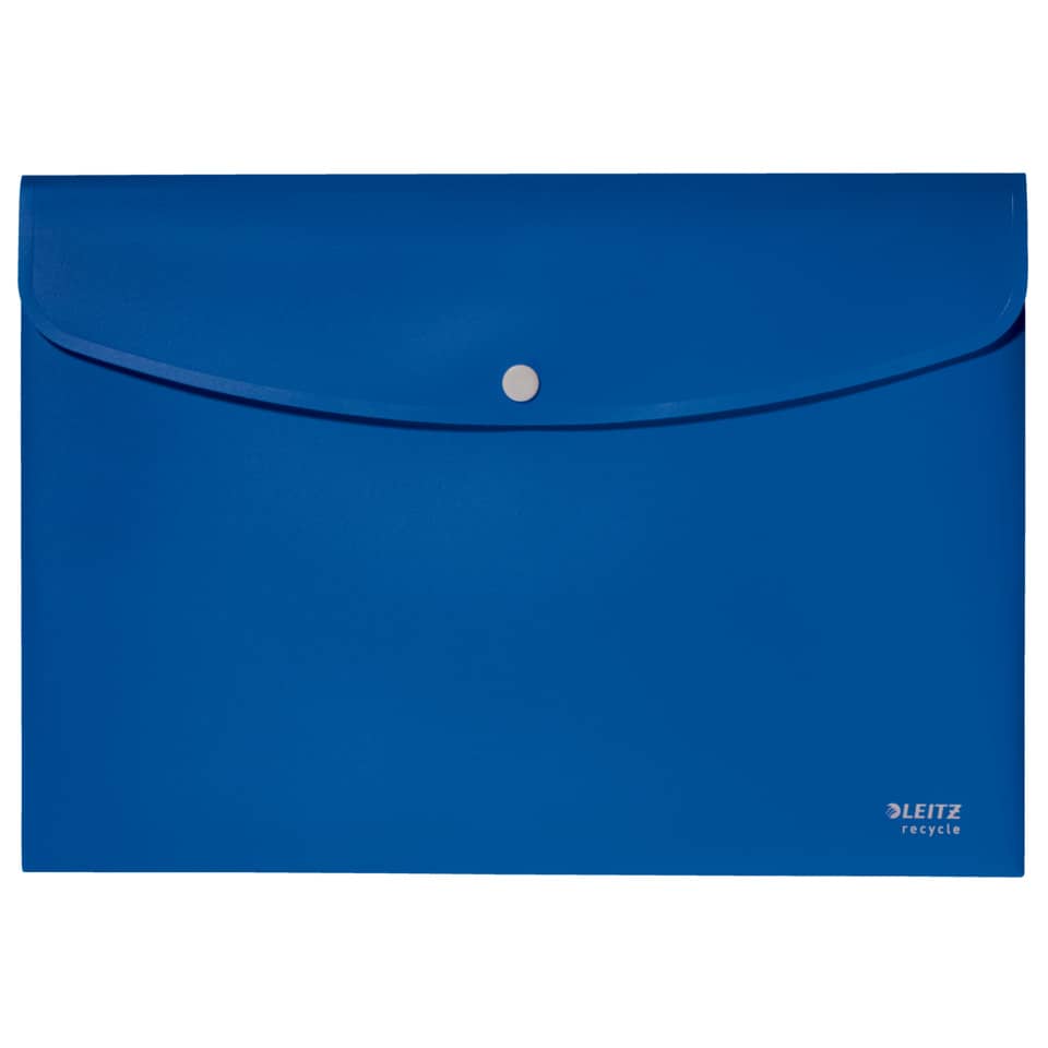 brieftasche, ordner, umschlag, blau, recyceln